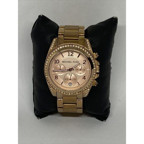 Michael Kors Blair MK5263 Women's Stainless Steel Analog Dial Quartz Watch UC466 - Picture 1 of 12